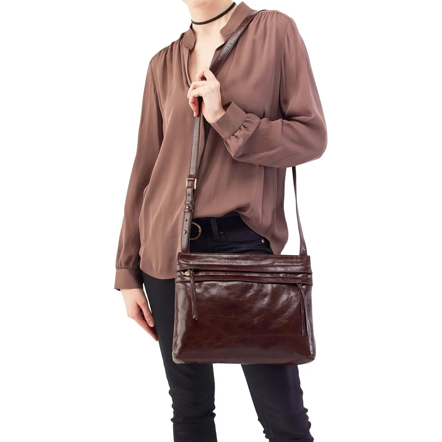 Women's Hobo Larkin Espresso Vintage Leather