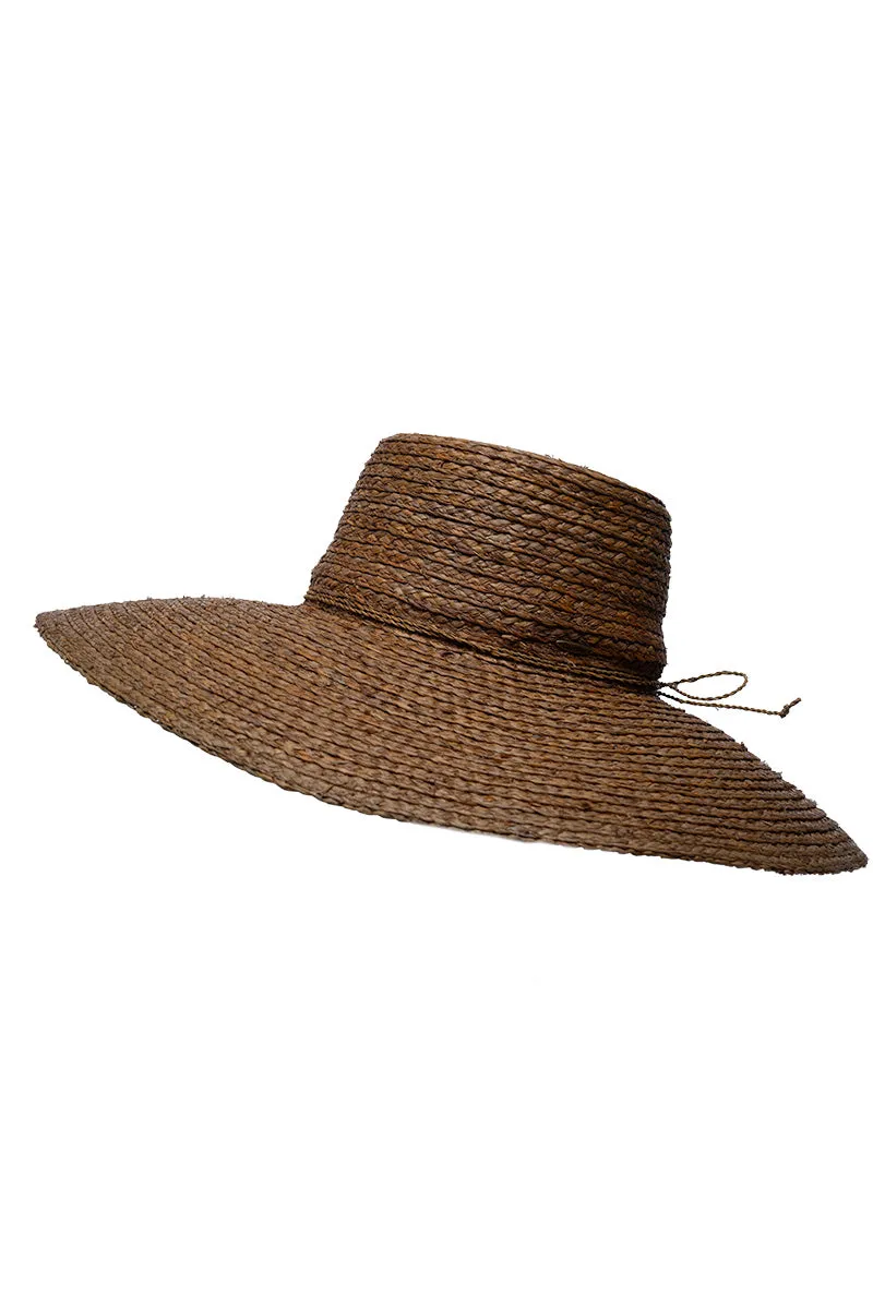 Women's Magnolia Hat  |  Brown