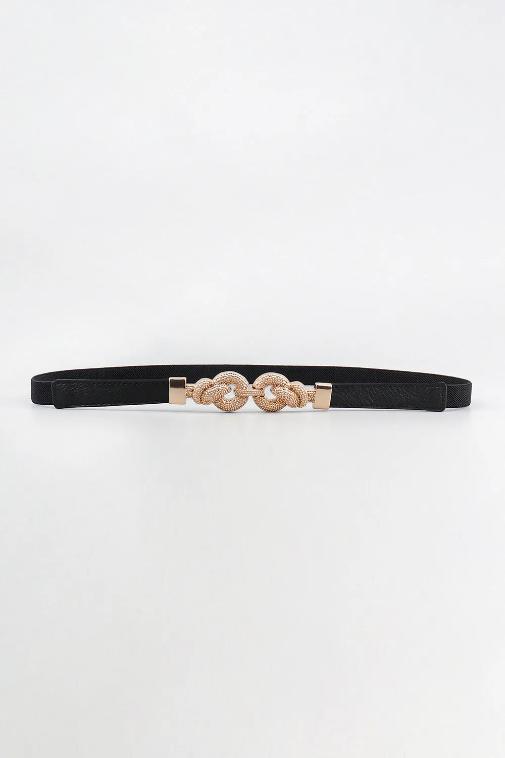 Zinc Alloy Buckle PU Leather Belt