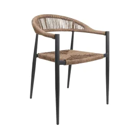 Zion Stackable Outdoor Chair in Tawny, Thunder or Night Sky