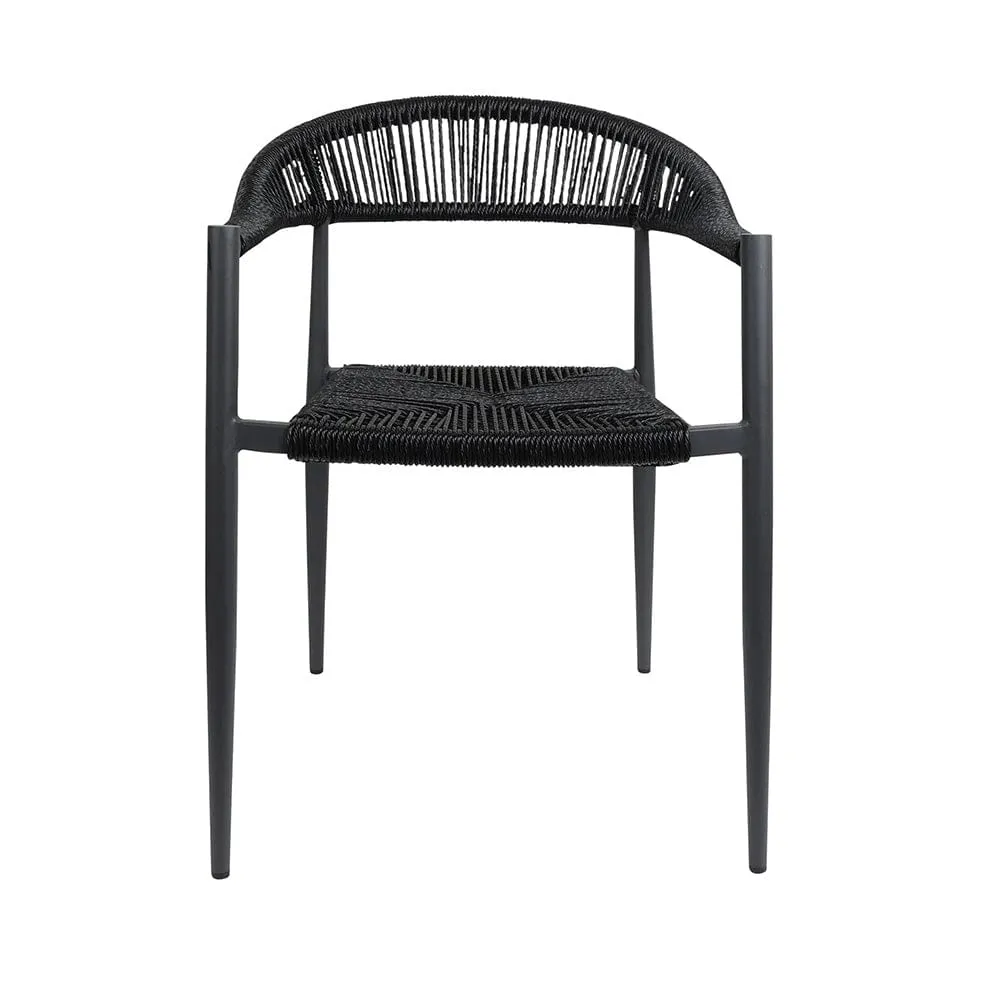 Zion Stackable Outdoor Chair in Tawny, Thunder or Night Sky