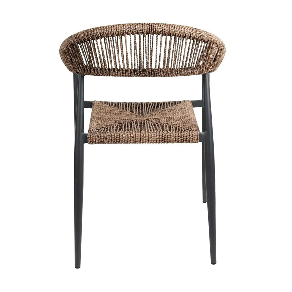 Zion Stackable Outdoor Chair in Tawny, Thunder or Night Sky