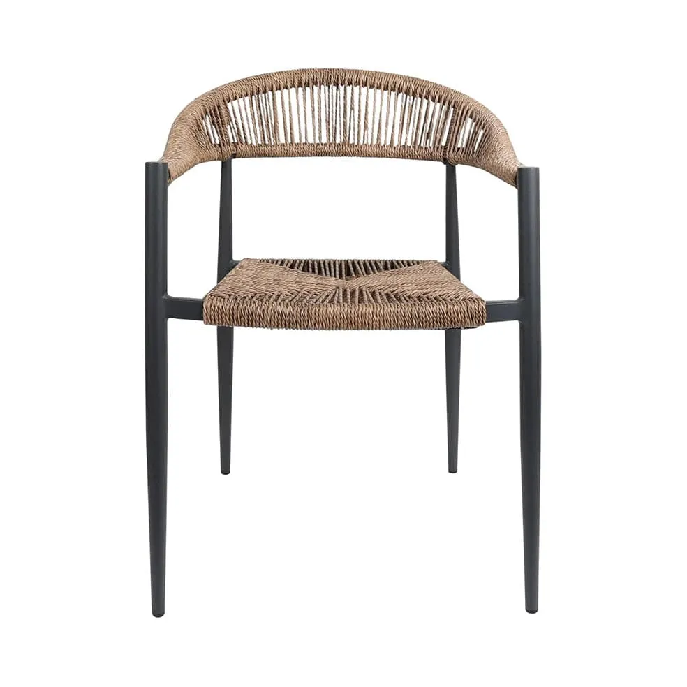 Zion Stackable Outdoor Chair in Tawny, Thunder or Night Sky