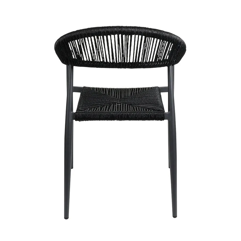 Zion Stackable Outdoor Chair in Tawny, Thunder or Night Sky